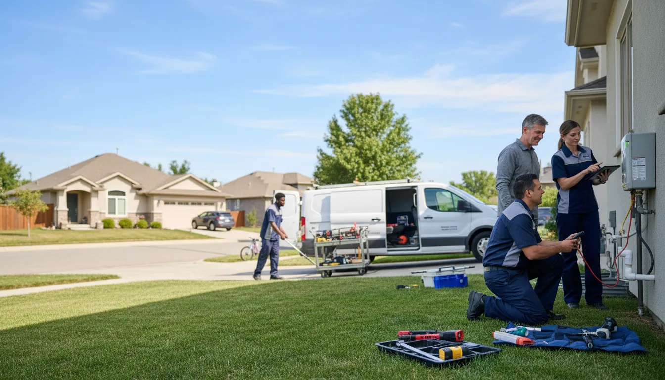 Tankless water heater service in Cypress, CA